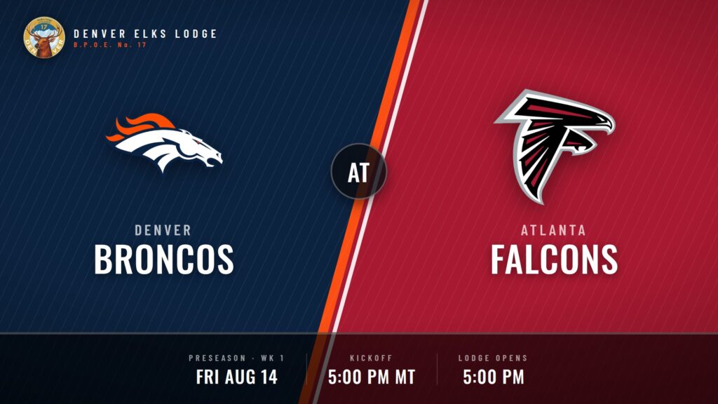 Broncos @ Falcons